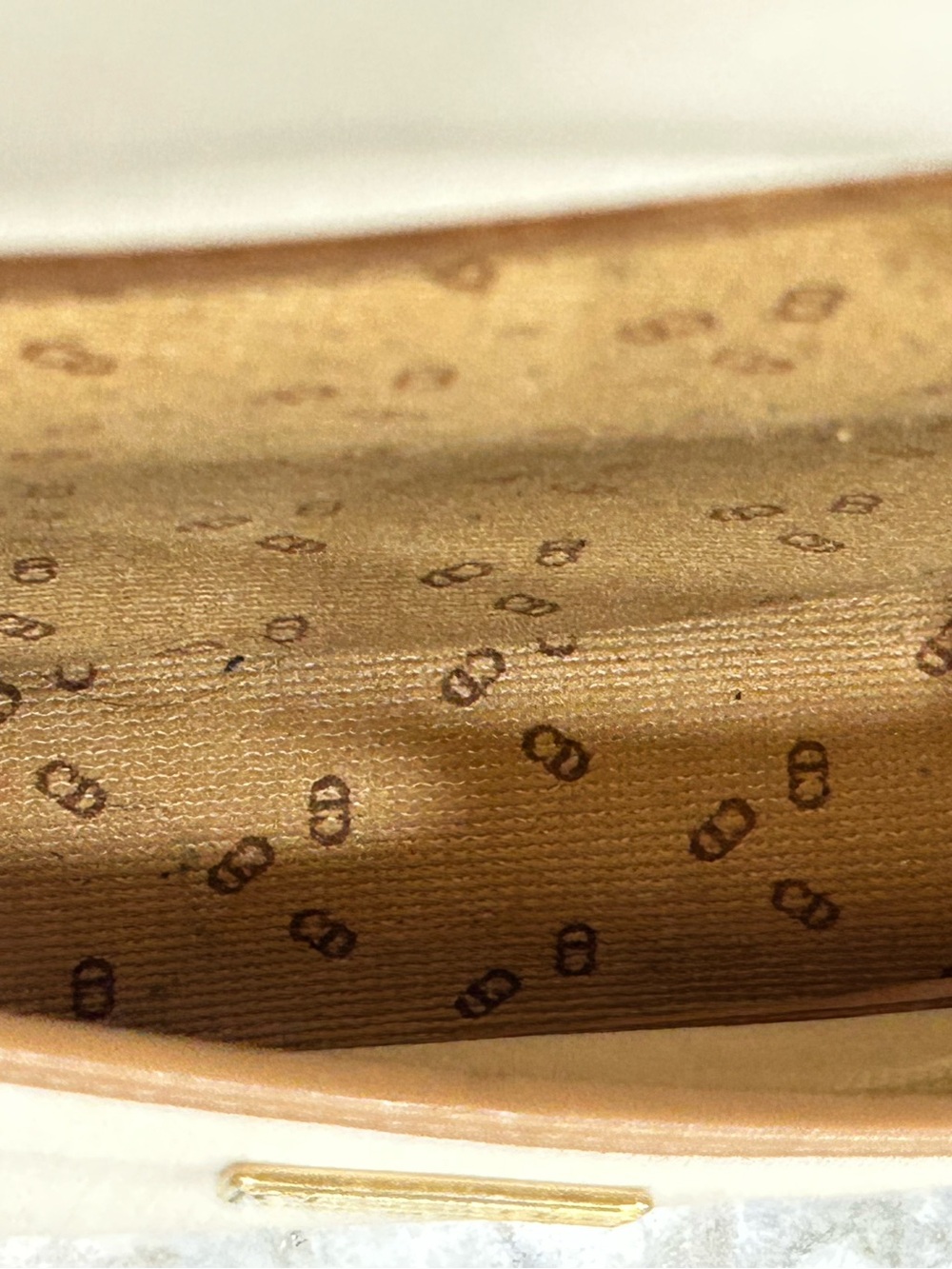 Christian Dior Cream and Brown Crossbody Saddle Bag - Picture 10 of 13